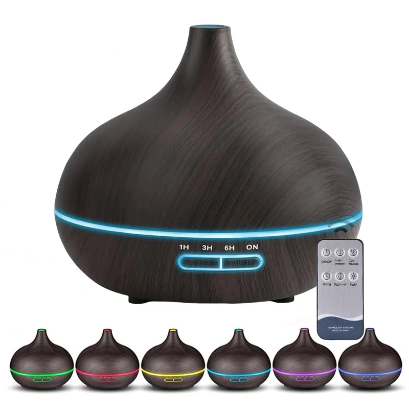 Selectly 550ml Wood Color USB Aroma Diffuser 550ml
