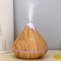 Selectly Aromatherapy Essential Oil Diffuser (350ML) Wood Grain Remote Control