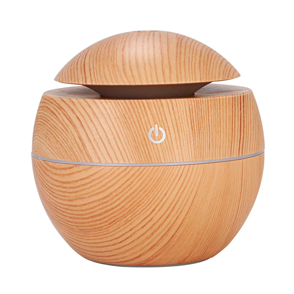 Selectly Humidifier Air Aroma Diffuser Wood  Essential Oil