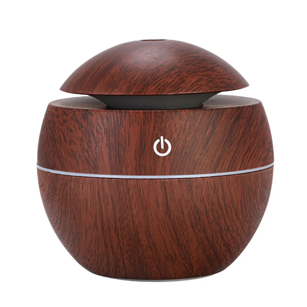 Selectly Humidifier Air Aroma Diffuser Wood  Essential Oil
